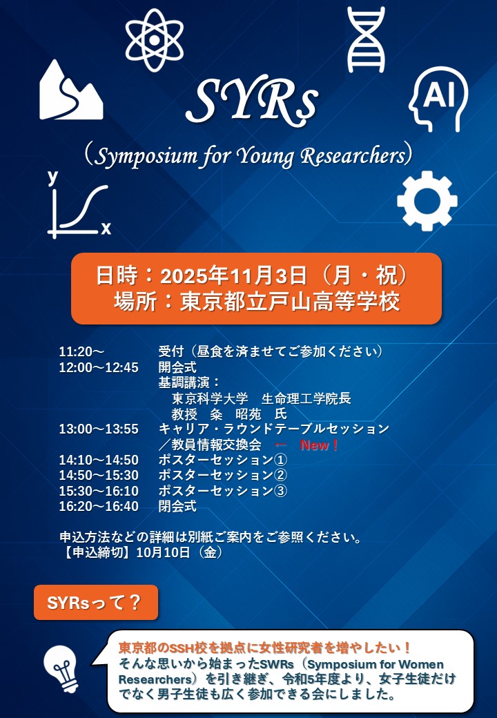 25SYRsフライヤー
