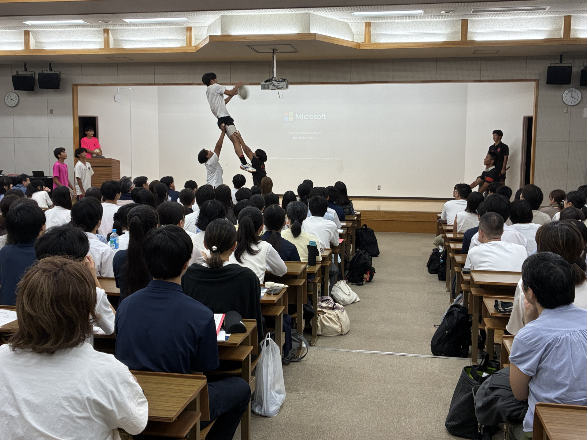 学友会（見学会）ラグビー部