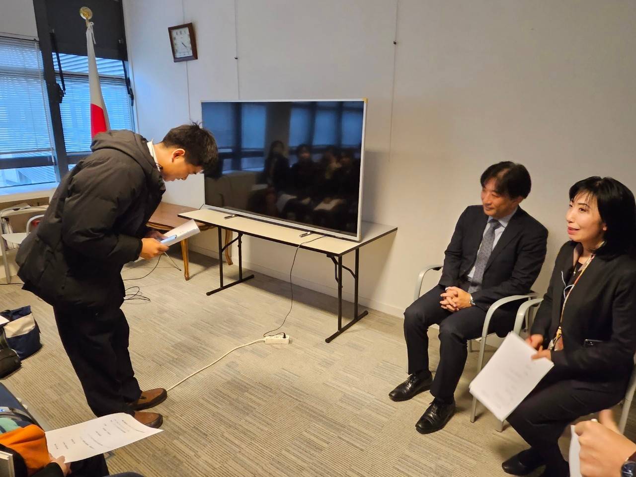 ⑦【ユネスコ日本政府代表部】最初の挨拶