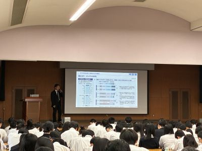 3年進路講演会9