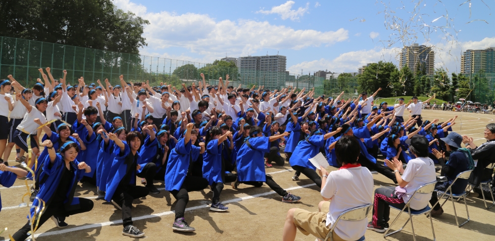 体育祭パフォーマンス写真