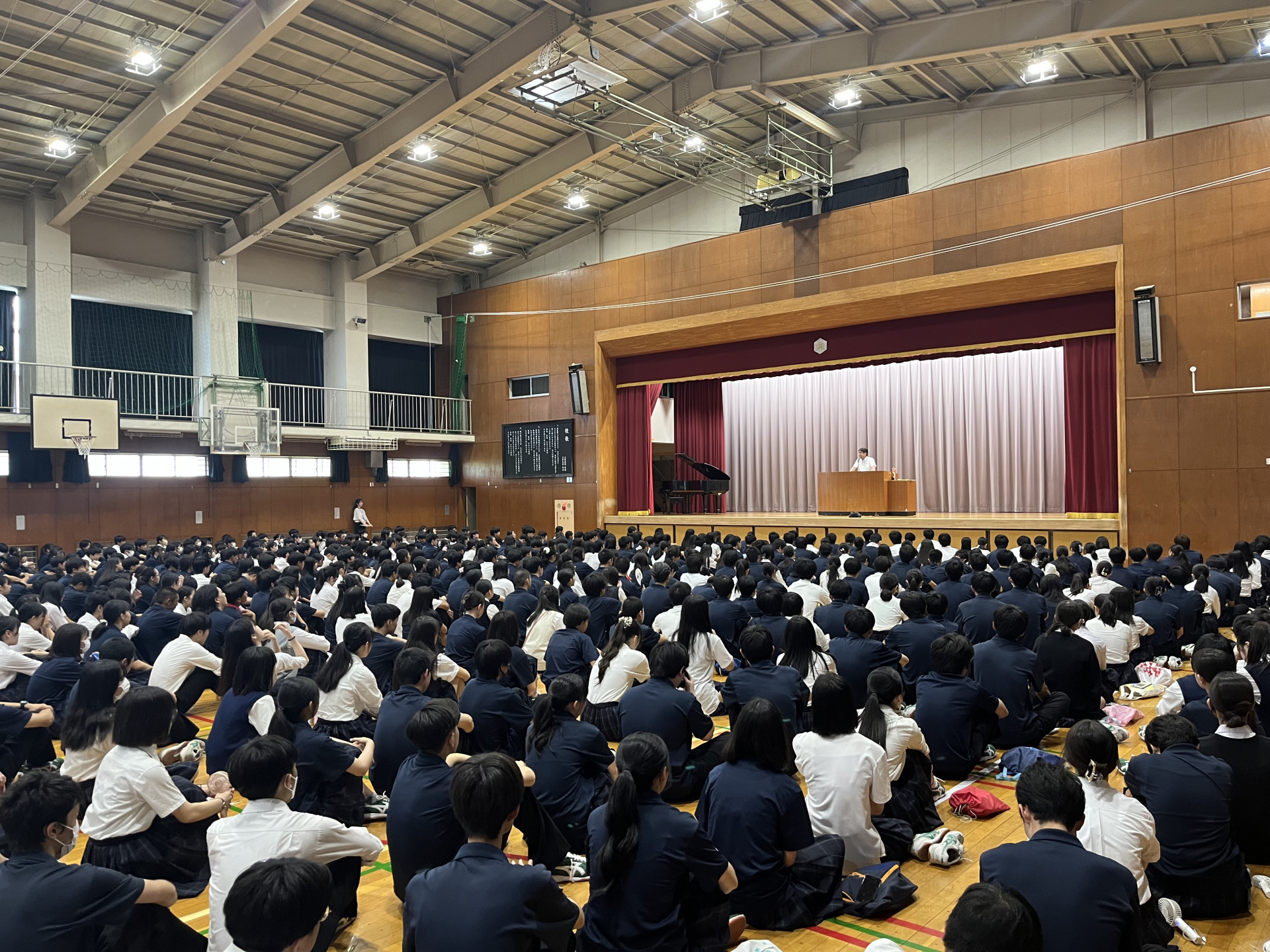 令和５年度２学期始業式