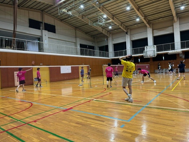 バドミントン三送会2