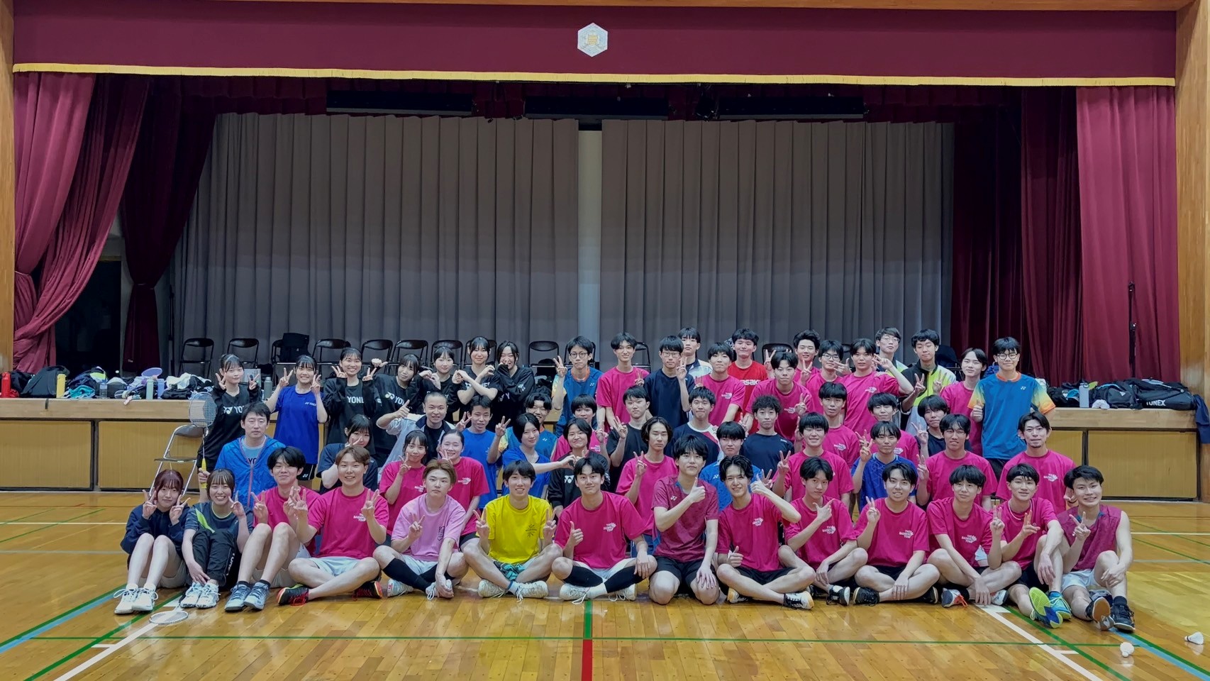 バドミントン三送会3