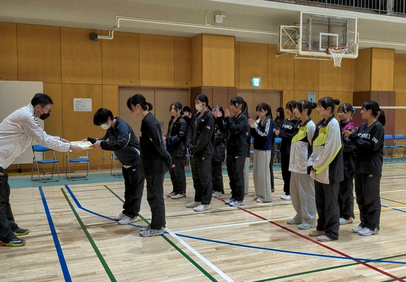 バドミントン大会１