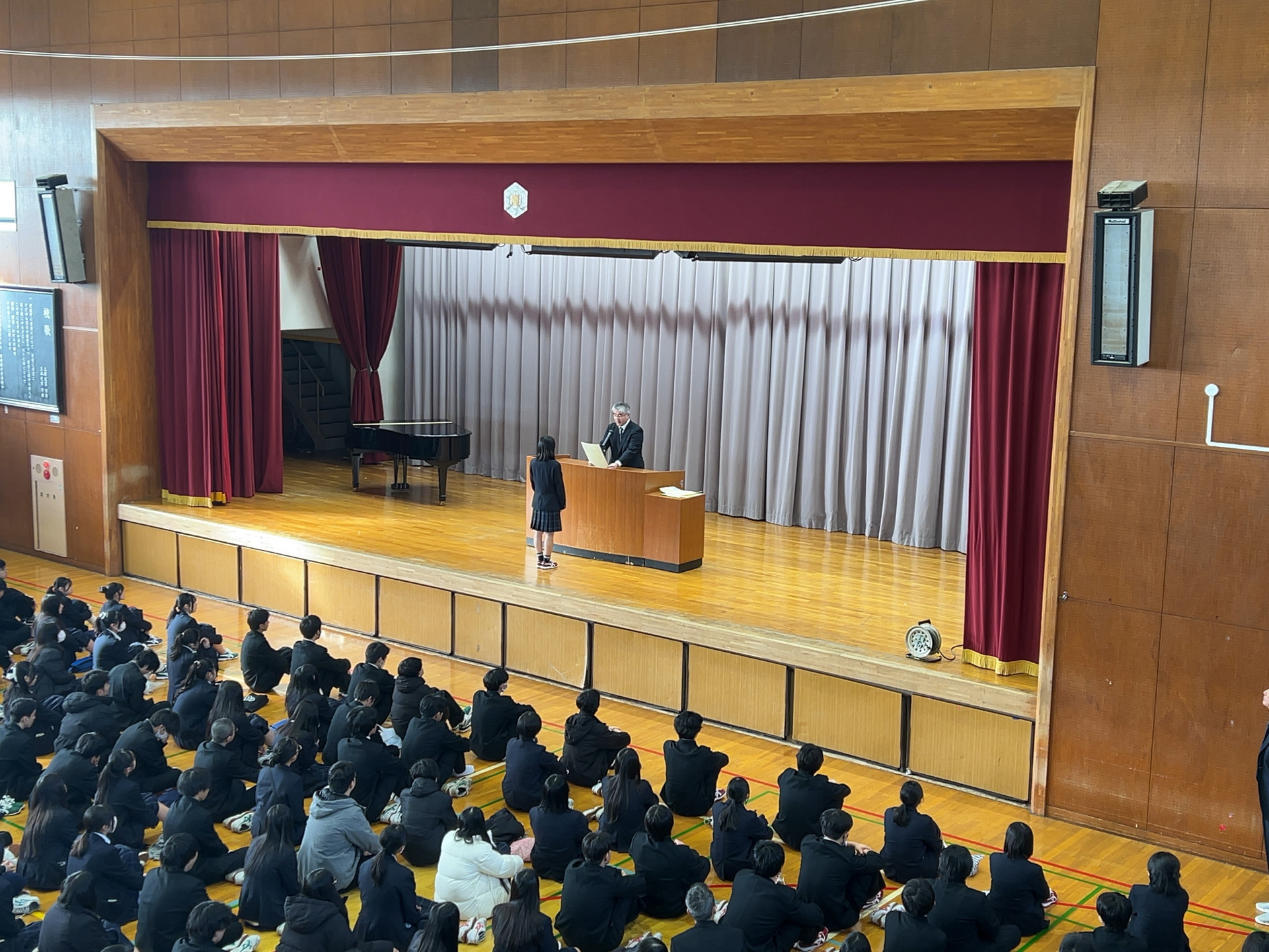 令和７年度２学期終業式２