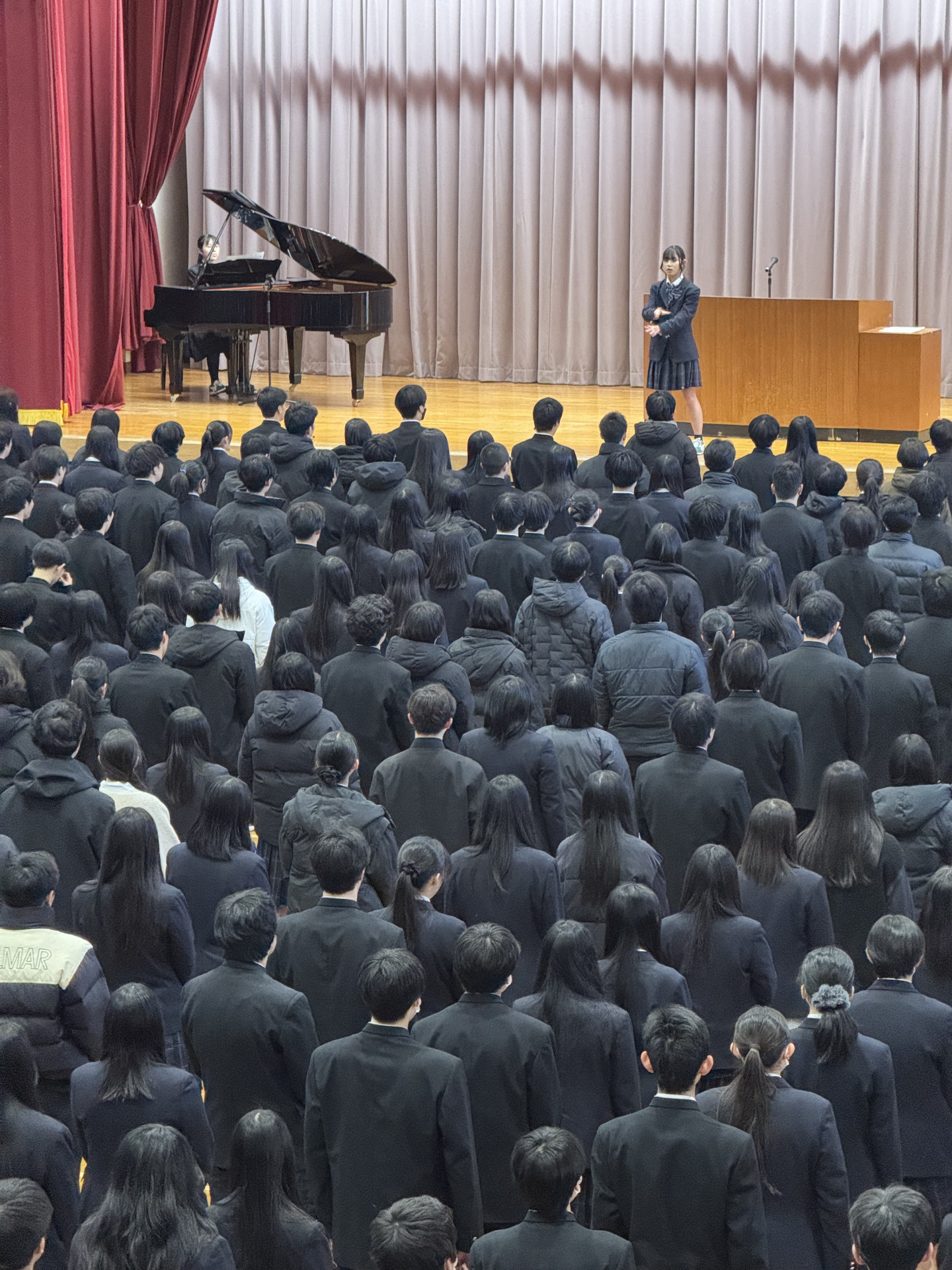 令和７年度３学期始業式１