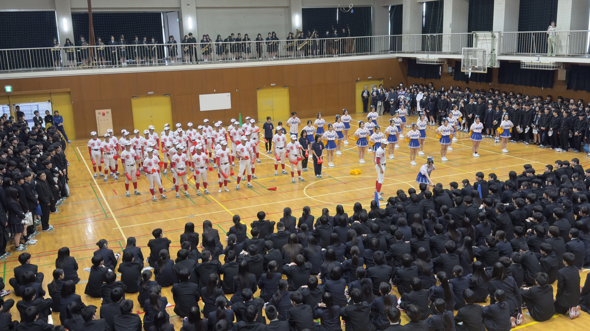 全校応援②