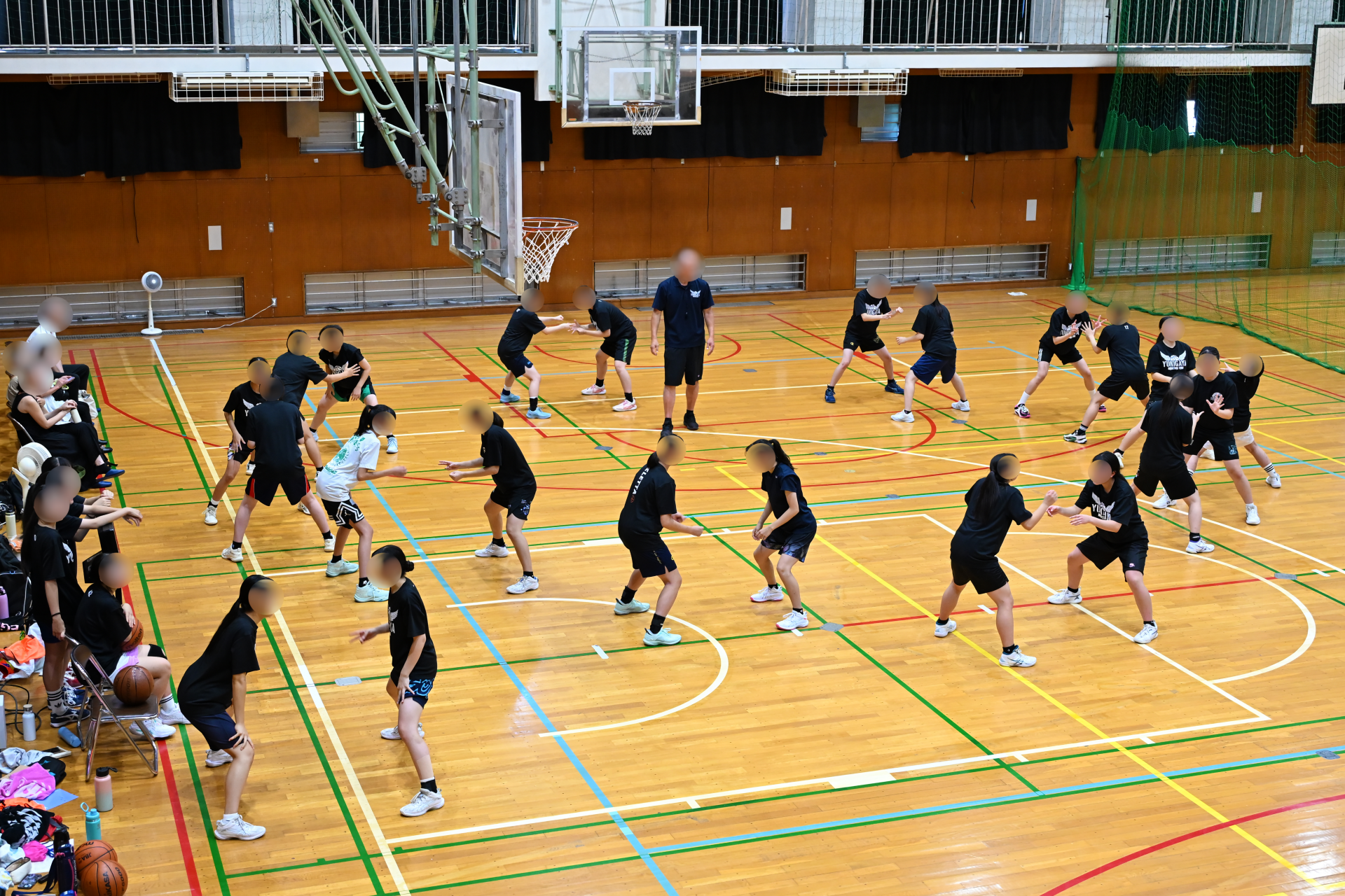 女子バスケ
