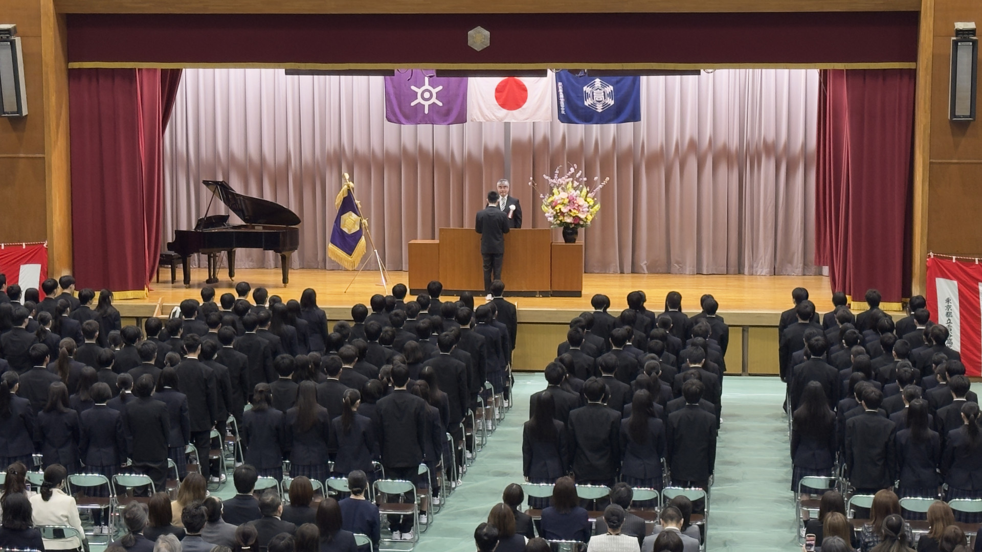 新入生代表の言葉