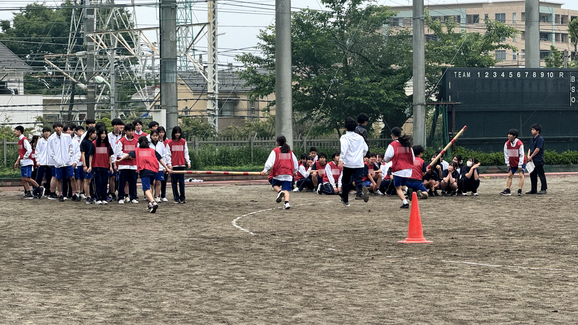 １年朝練