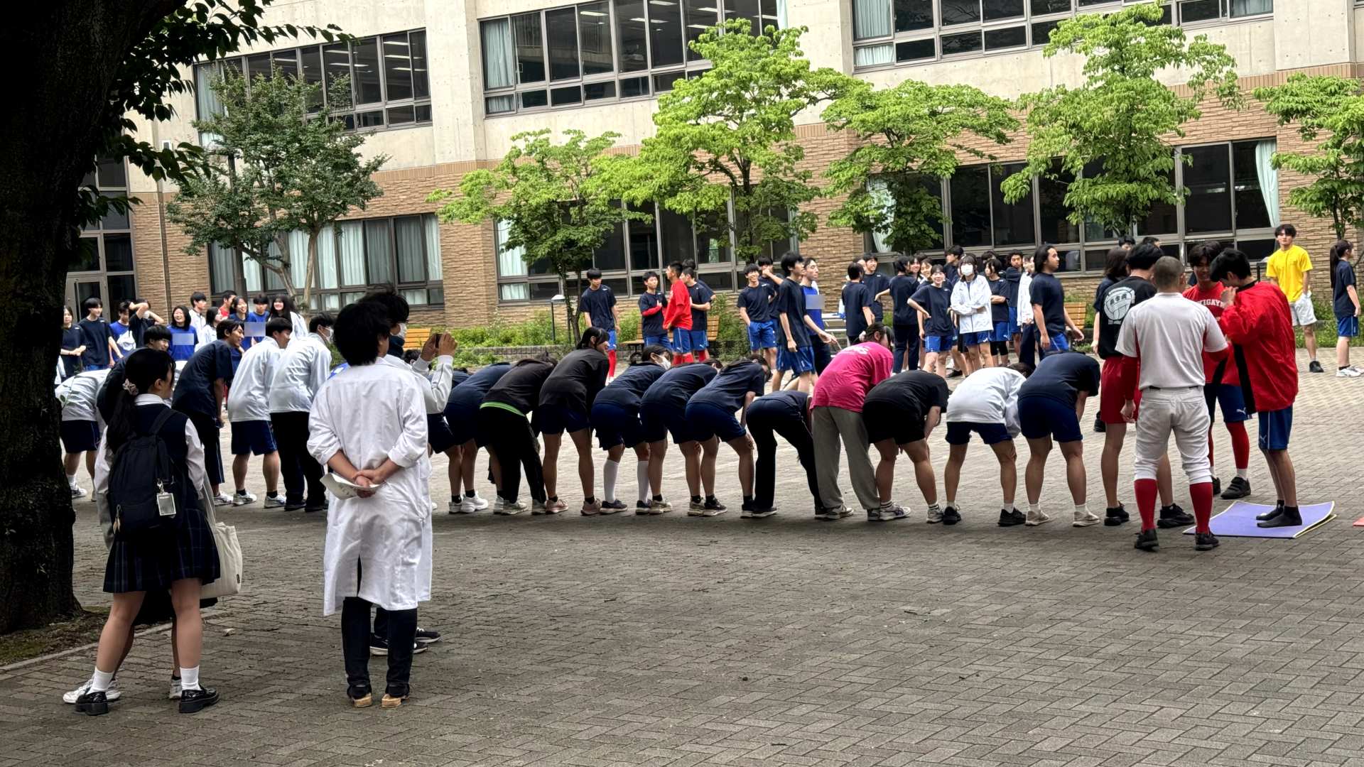 ２年朝練